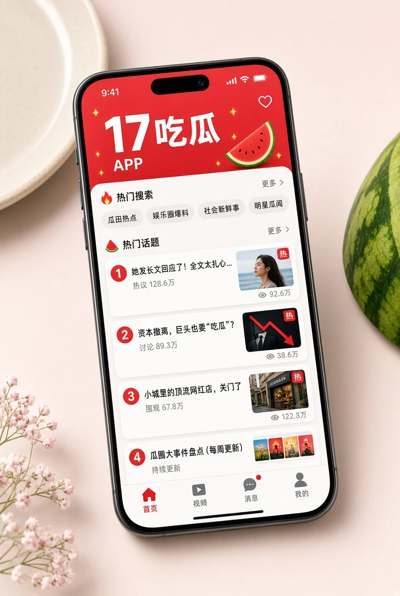 17吃瓜APP内容导览